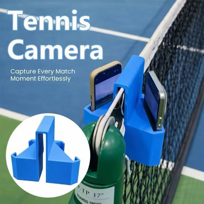Badminton Outdoor - 2 adet tenis ağı kamera montajlı