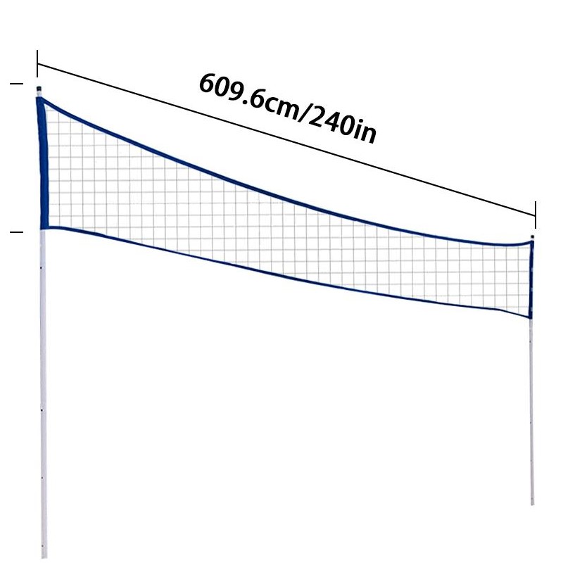 Badminton Outdoor - Taşınabilir Badminton Ağı Eğitim Profesyonel Voleybol