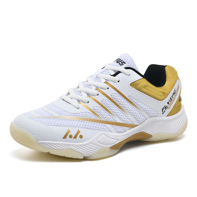 Shoe Non Slip Badminton - Erkek Kadın Örgü Tenis Ayakkabıları kaymaz